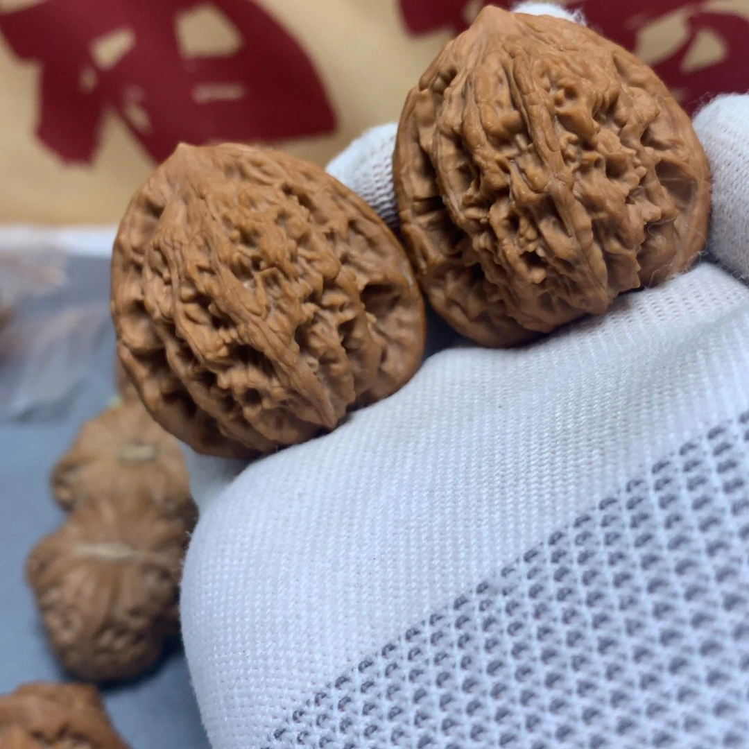 把件文玩核桃42全品虎头