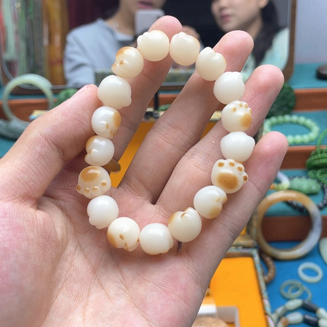 手链未镶嵌和田玉多样性发其一