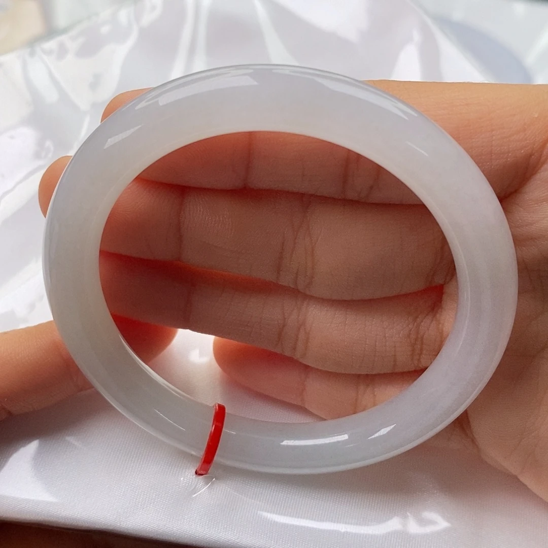 翡翠未镶嵌手镯（圆镯）5455圈