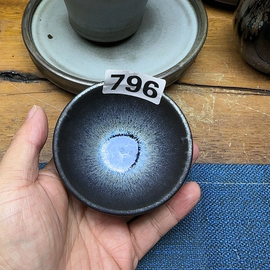 茶盏建盏杯主人杯龙窑柴烧