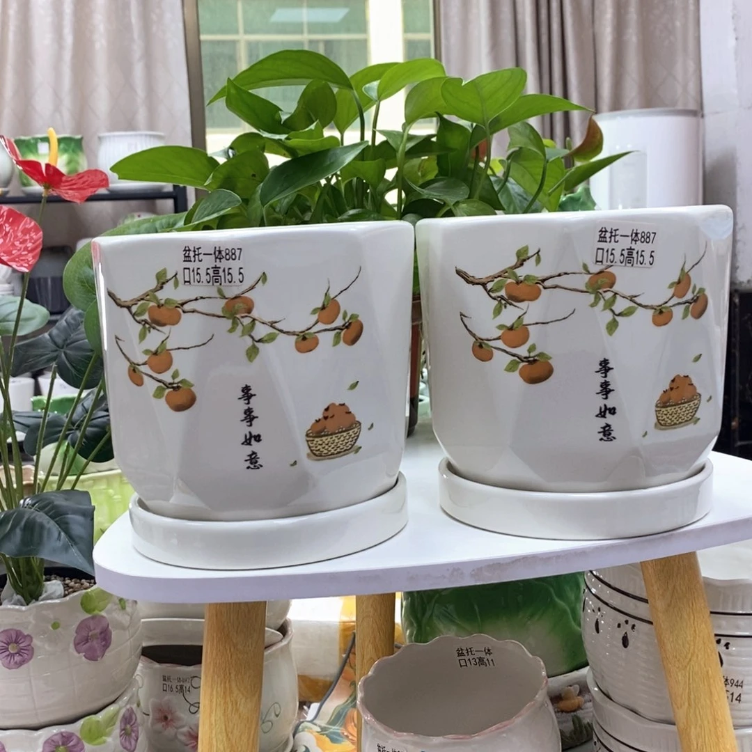 @陶瓷花盆@@5887
