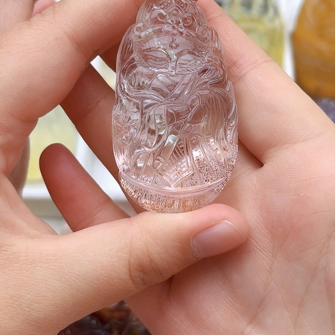 水晶吊坠(不含链)未镶嵌