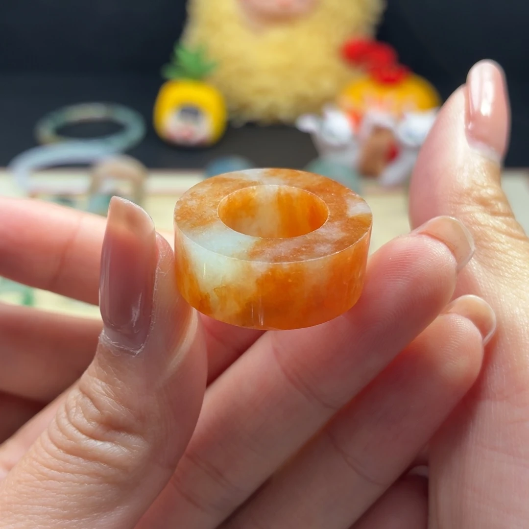 未镶嵌定制翡翠幸运锦鲤7-16#