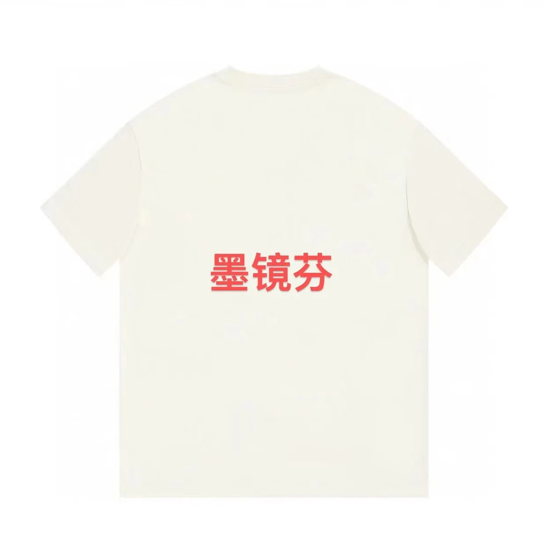 ML·沈闹闹 墨镜芬休闲大版短袖-d083