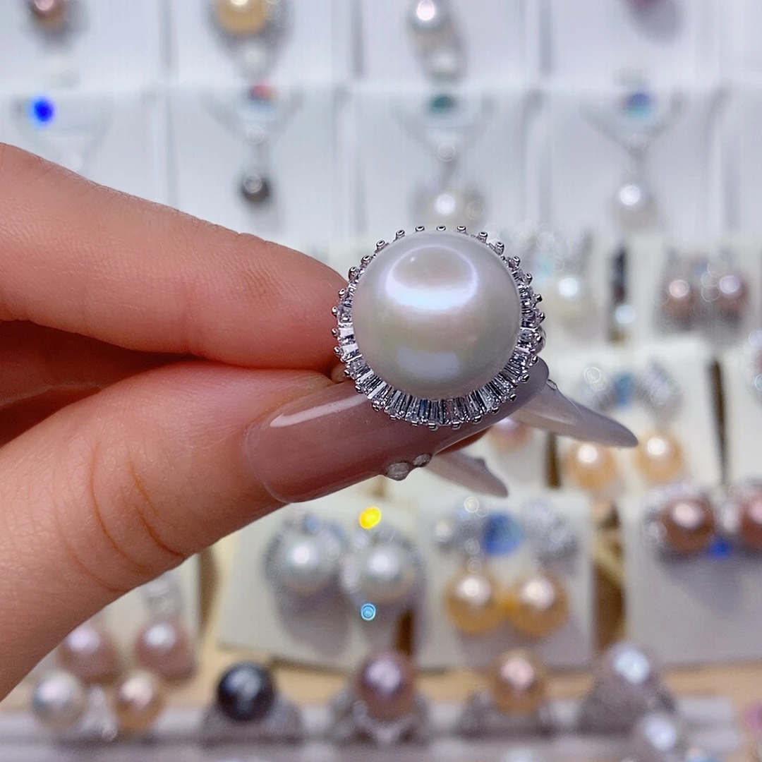 淡水珍珠未镶嵌戒指