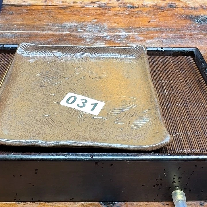 纯手工制作粗陶茶具