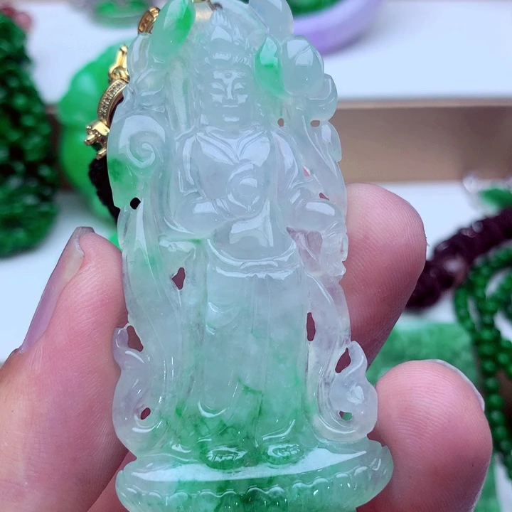 味***哥吊坠(不含链)未镶嵌翡翠