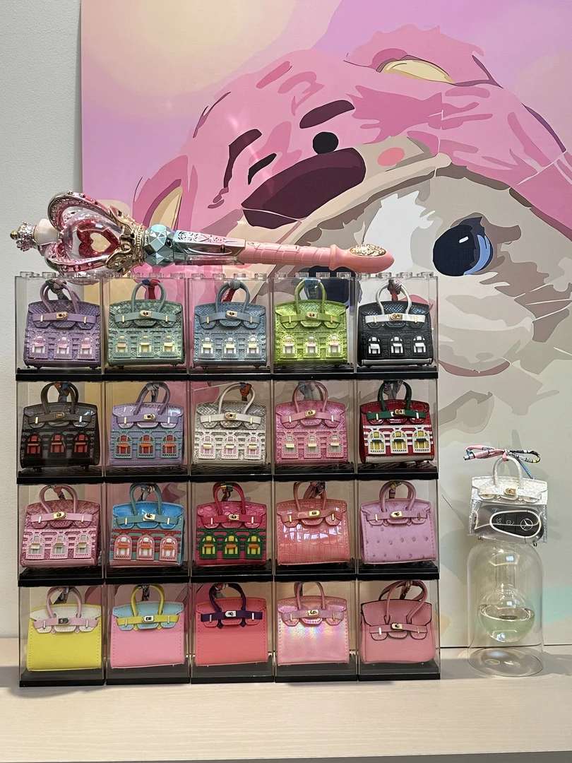 七绪潮玩mini耳机包可爱零钱包饰品挂件女生迷你创意时尚包