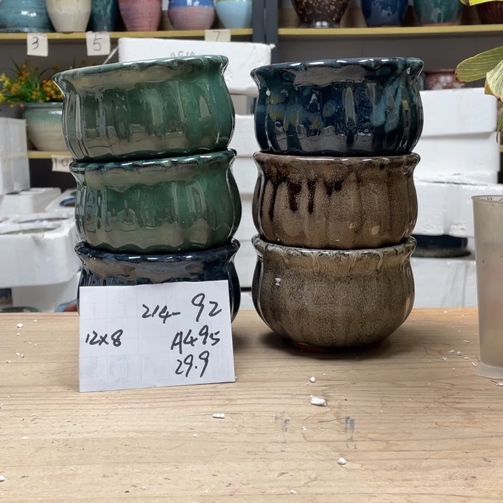 紫砂花盆多肉花盆微瑕92