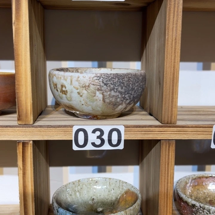 蕾***手工制作柴烧茶杯030