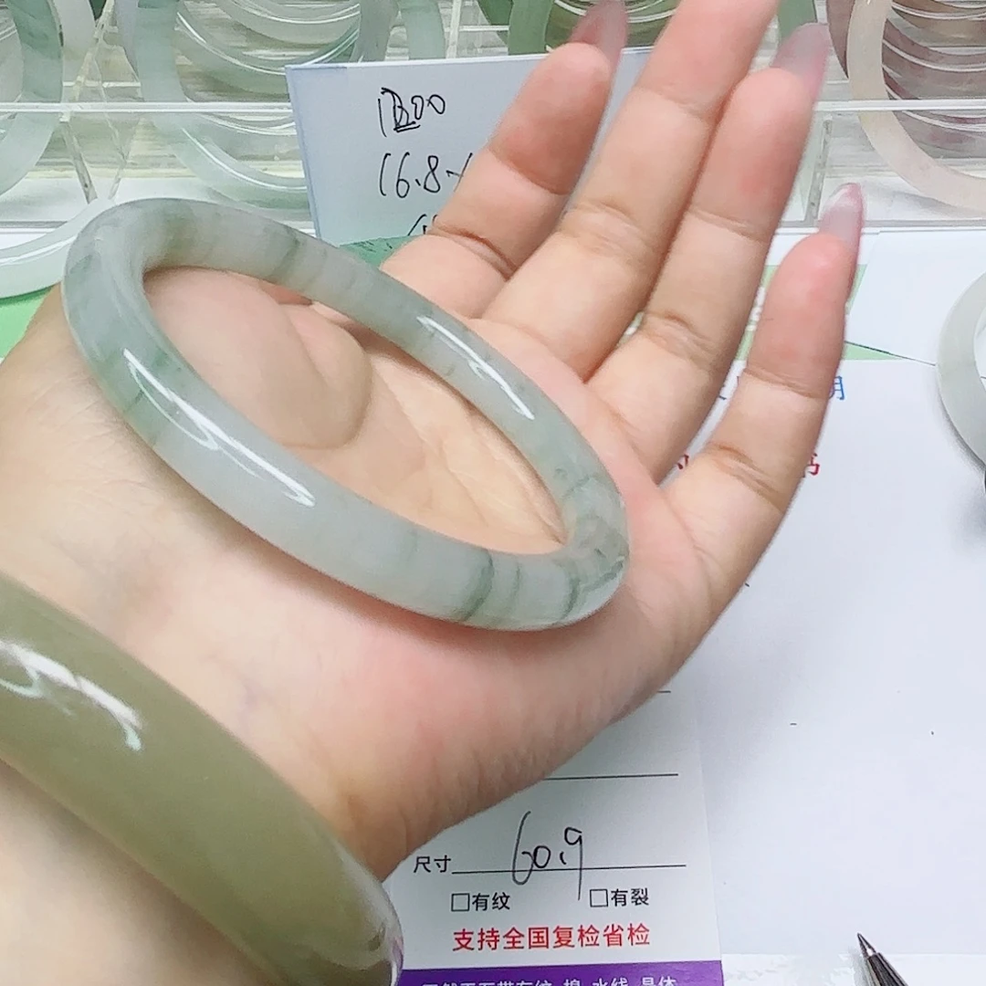 未镶嵌手镯石英质玉35/6061
