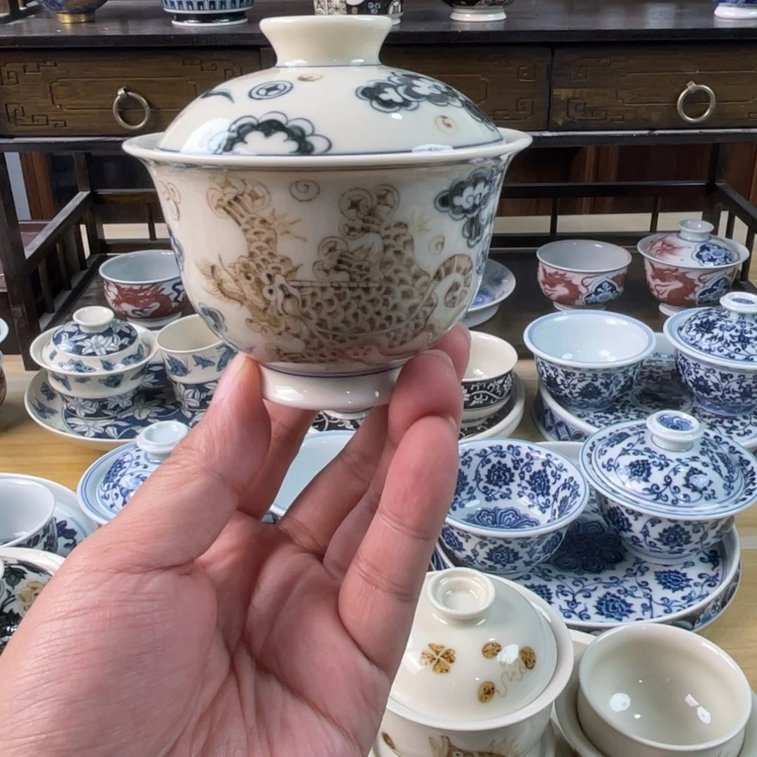 景德镇手工手绘茶具