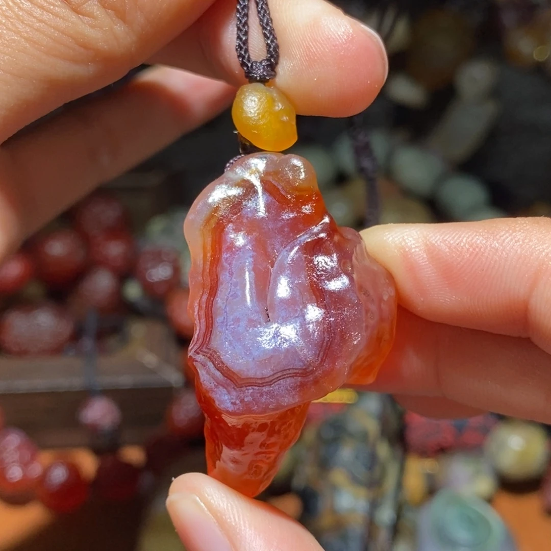 未镶嵌玛瑙/玉髓珠宝半成品