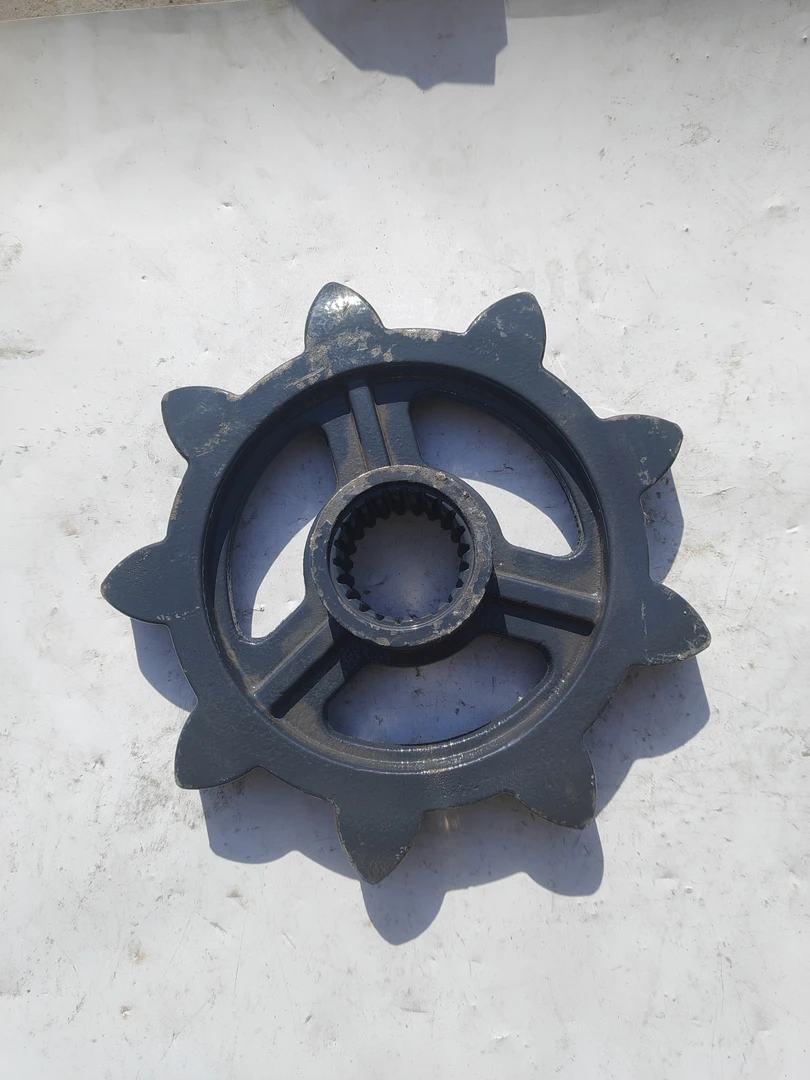 锻钢沃得履带机配件9齿锻钢内22齿 驱动轮90 110变速箱