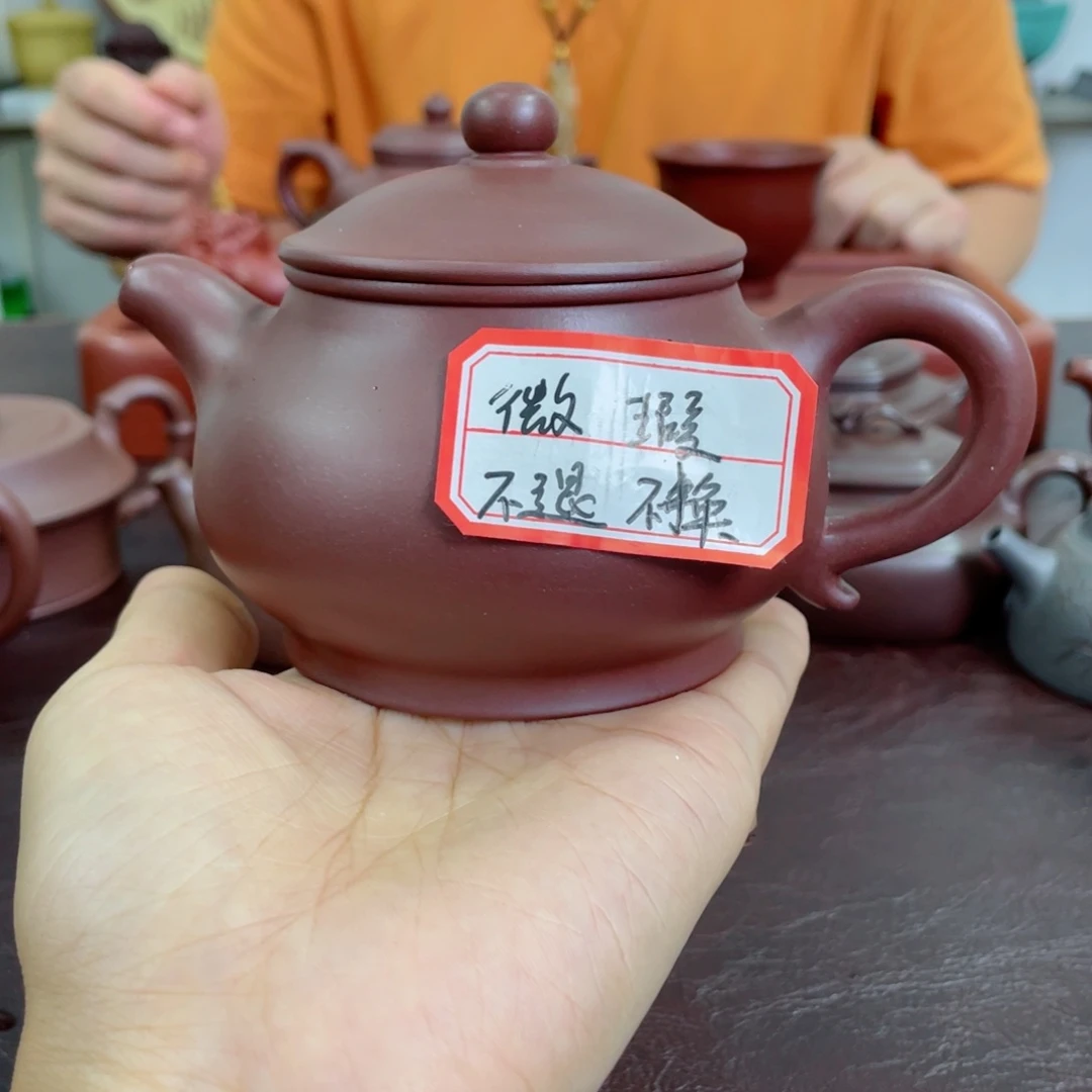 紫砂花盆潘壶。