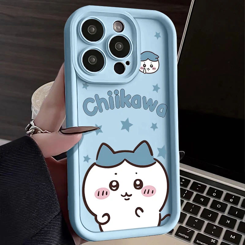 吉伊卡哇小八适用iphone16苹果手机壳15promax金刚砂1413全包1211