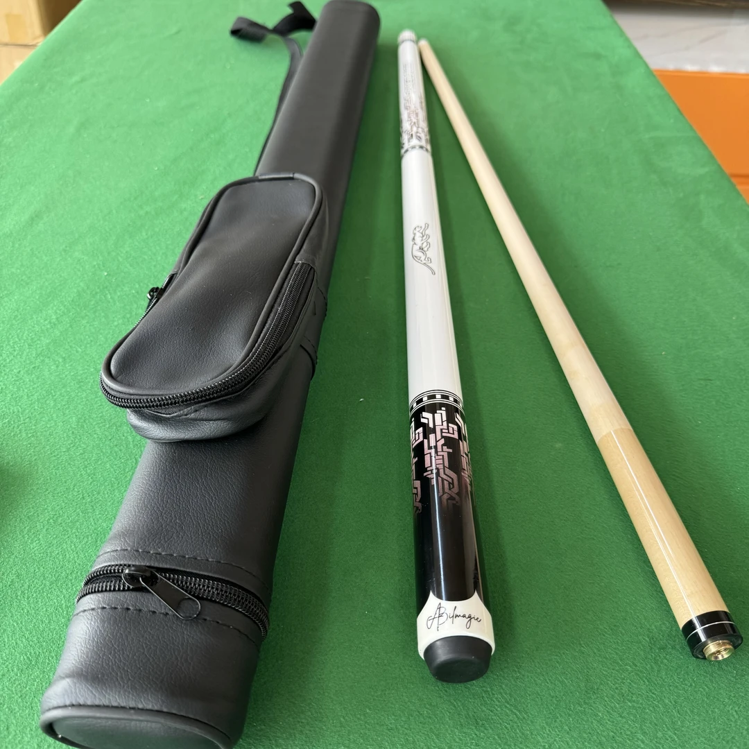 【大头杆—全新爆款】百元斯诺克大头中式黑八免漆手工台球杆