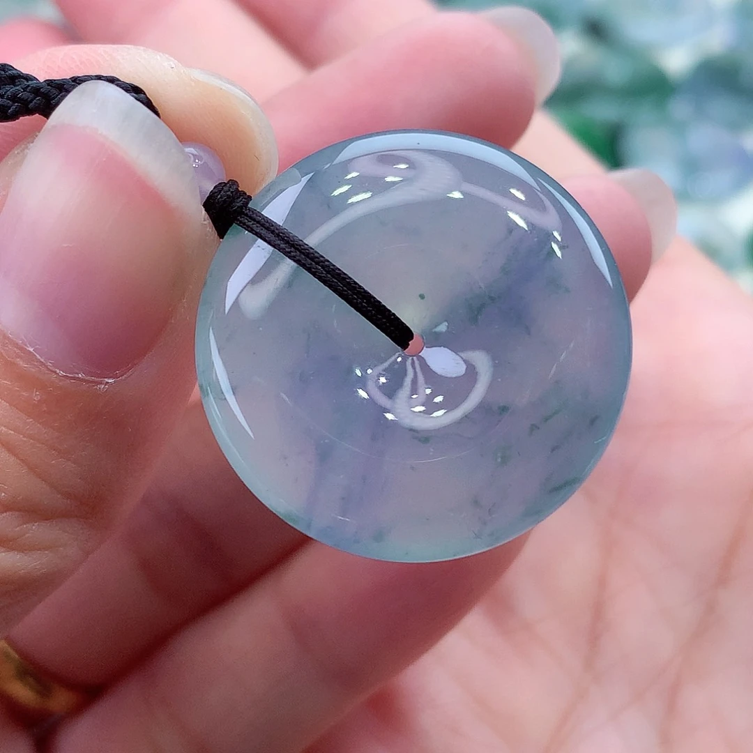 颈饰未镶嵌翡翠编号48尺寸27.2-5.8