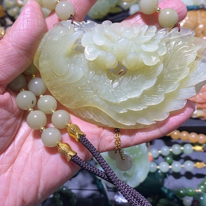 岫玉岫玉吊坠未镶嵌