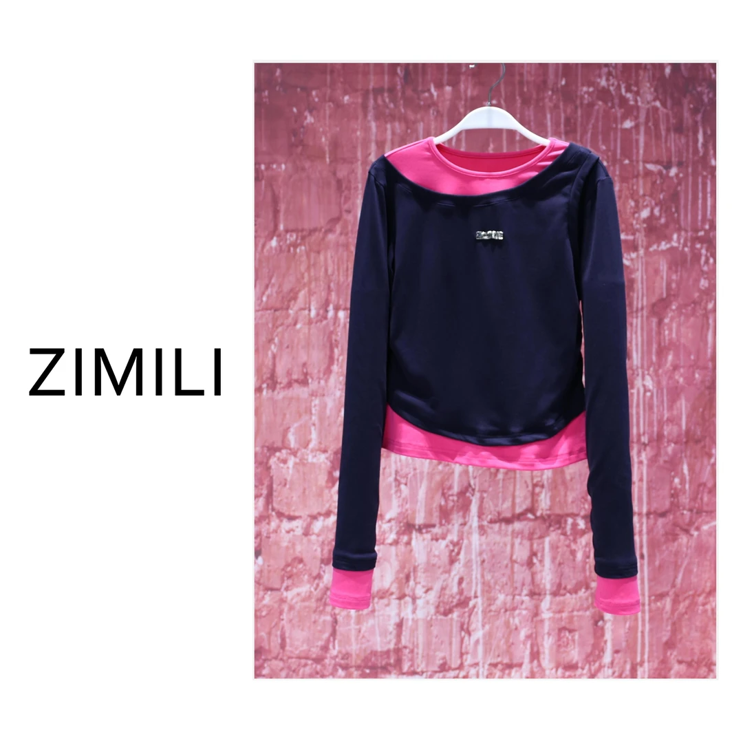 【LIANG哥女装】2025欧版莱赛尔天丝轻薄藏蓝色高弹显瘦爽肤衣6509