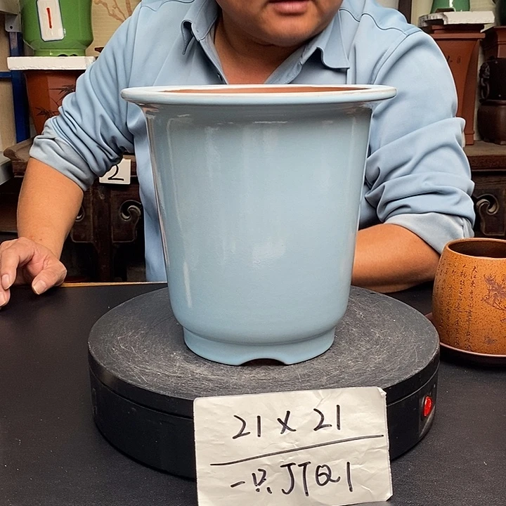 紫砂花盆紫砂花盆货号一只JTQ1