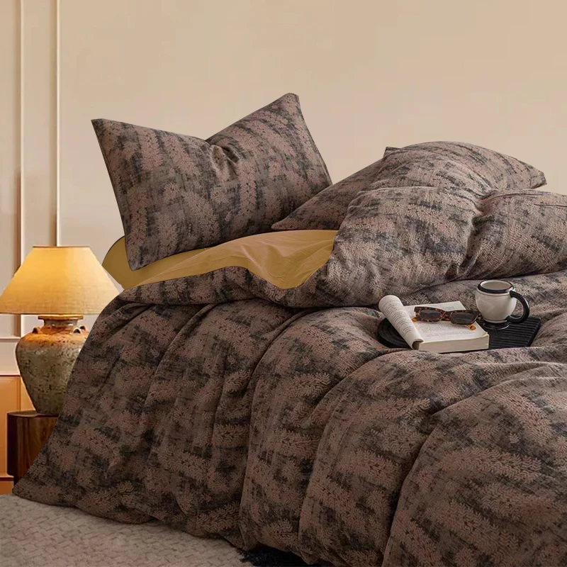 【超级红】马尾咖设计师款 双层纱四件套