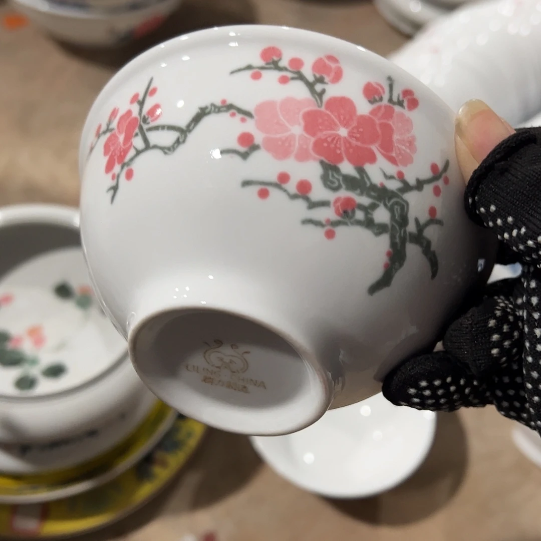 j***l醴陵瓷直播供货基地8个12.3厘米