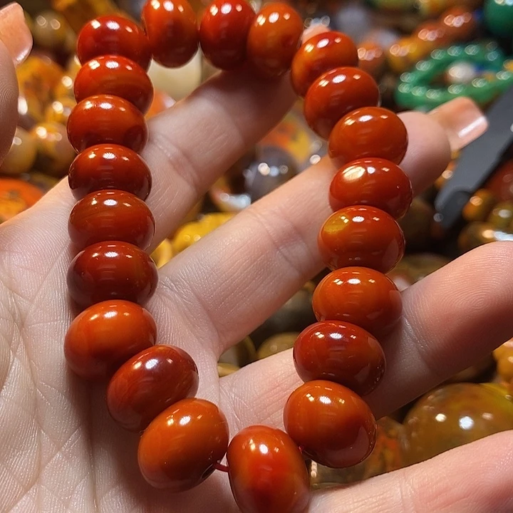 中***厨玛瑙/玉髓未镶嵌手链