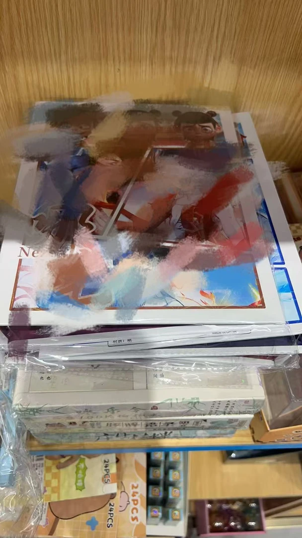 850-6那扎炫彩膜六孔活页卡册【到手一单6个】