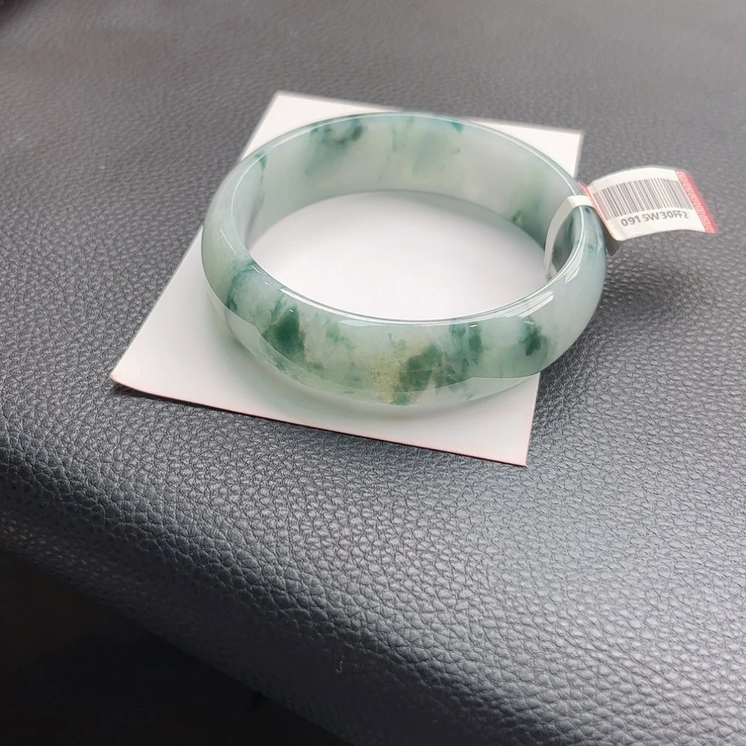 翡翠未镶嵌手镯59-60号56