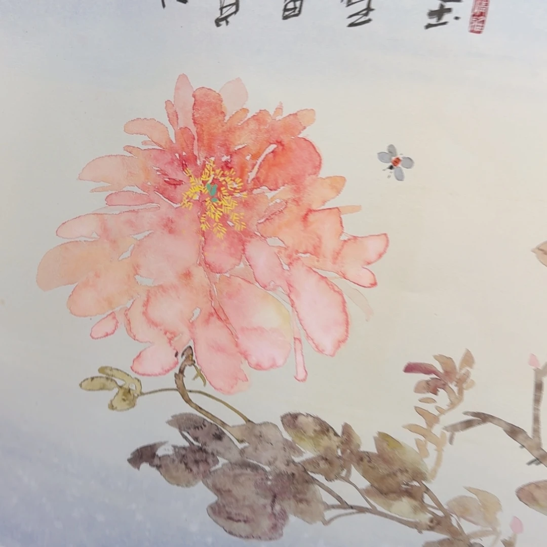 国画国画作品山水花鸟