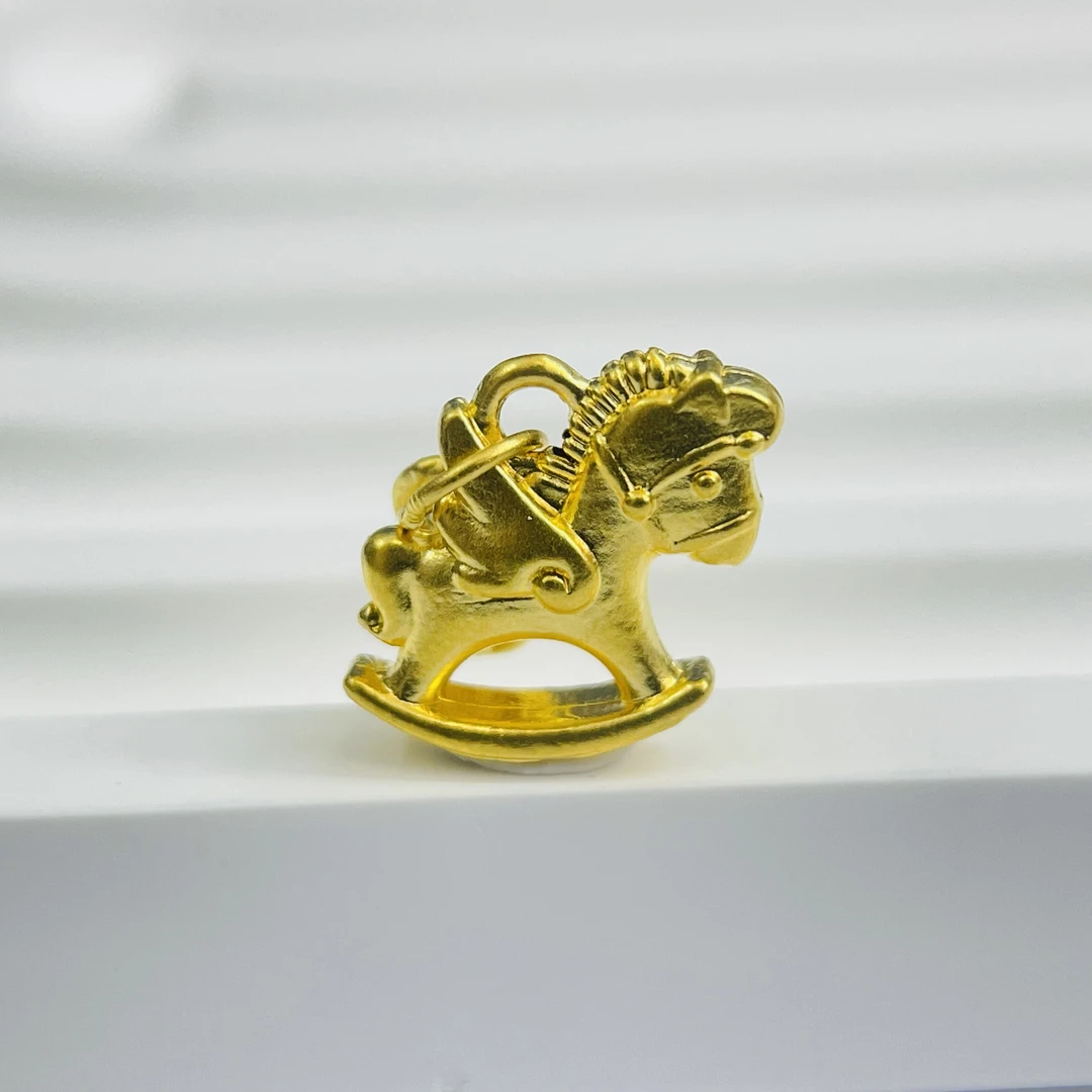 金祥顺黄金足金999摇摇小钱马提溜DP2899