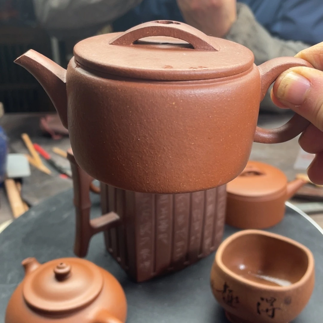 底槽青茶壶独*寒汉瓦，红降坡泥