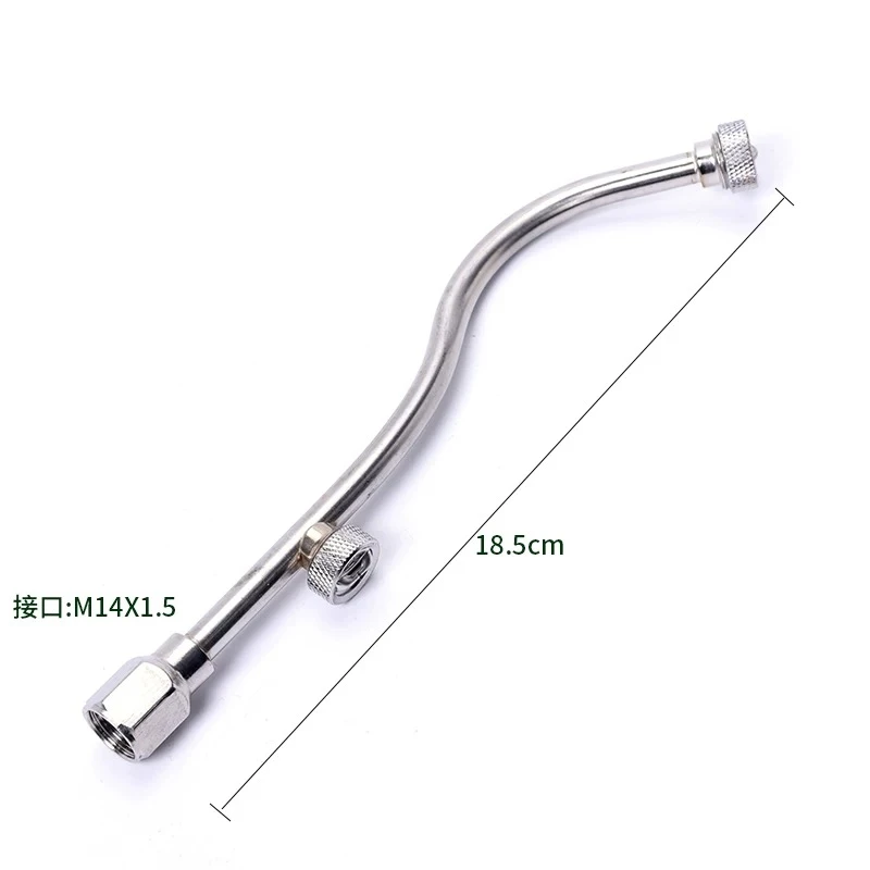 不锈钢双喷头扇形喷头喷雾器打药机配件