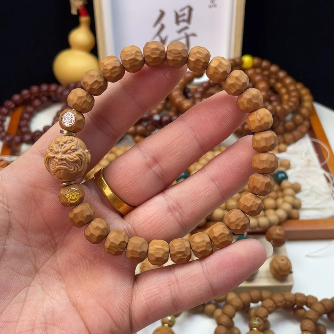 猴头核桃手串全品9+刀锋无相镶嵌搭配款