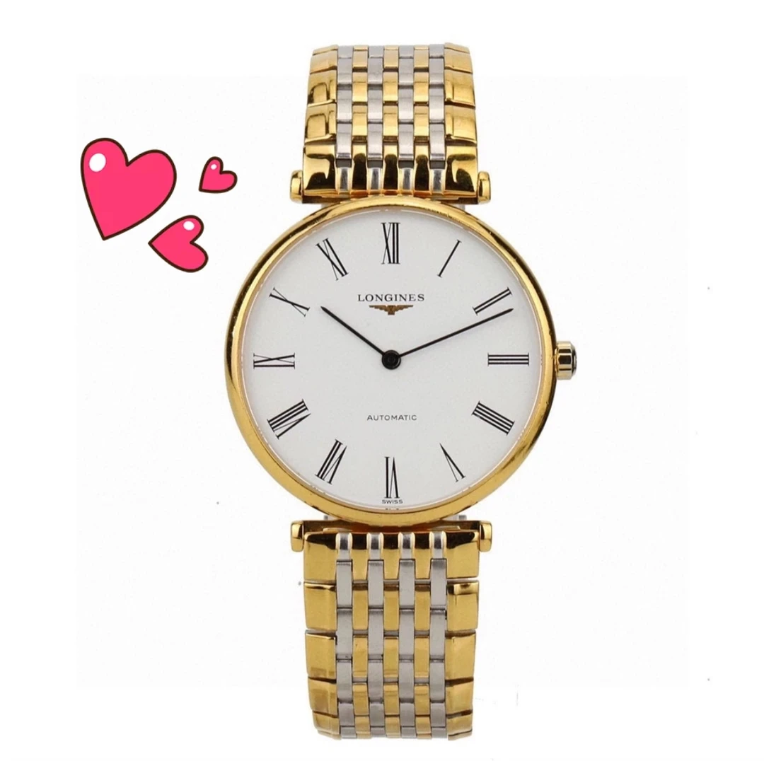 99新 Longines/浪琴 /嘉岚709镀金款/表径33/石英腕表