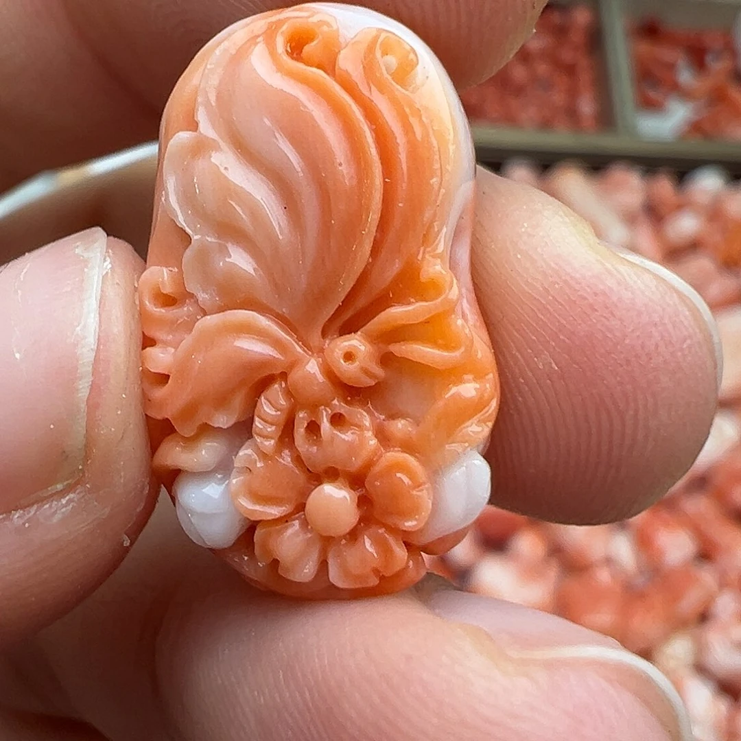 银S925正反面雕刻天地孔