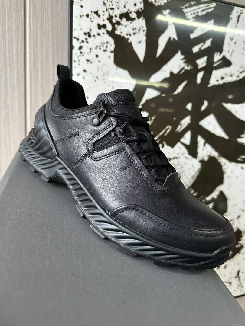 新款四季真皮男鞋时尚百搭商务休闲鞋低帮2388