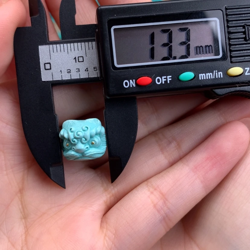 【闪购商品】绿松石醒狮未镶嵌S***e
