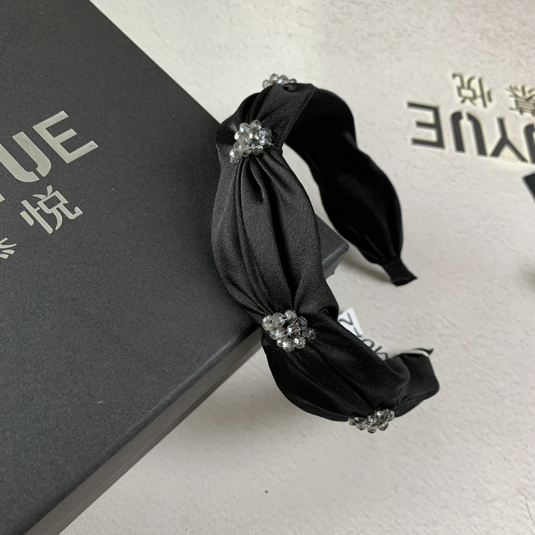 慕悦-M022设计师专柜正品轻奢网纱发箍