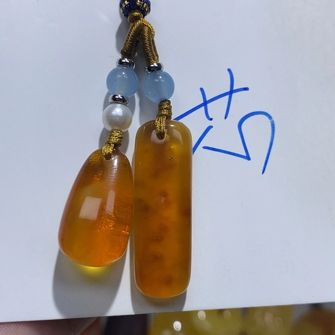 琥珀未镶嵌珠宝奇石