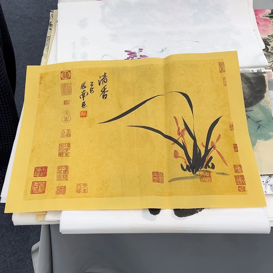 国画纯手绘作品欣赏
