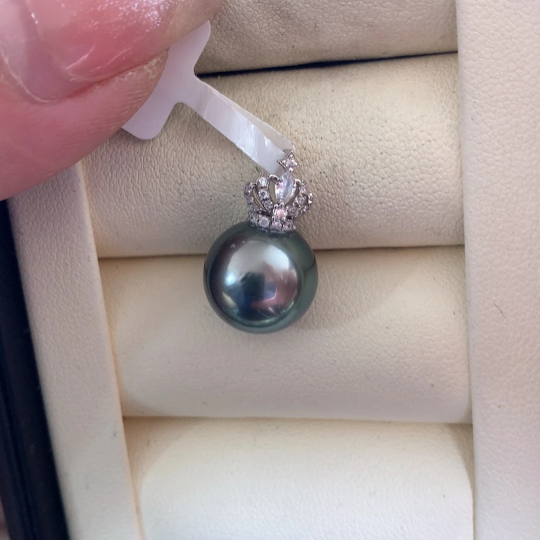 海水珍珠18K金镶嵌颈饰