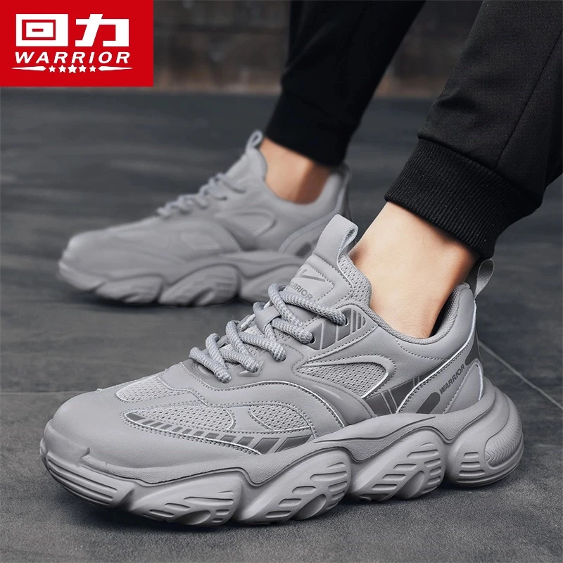 回力鞋子冬季爆款厚底增高耐磨校园运动鞋男款百搭休闲潮流老爹鞋