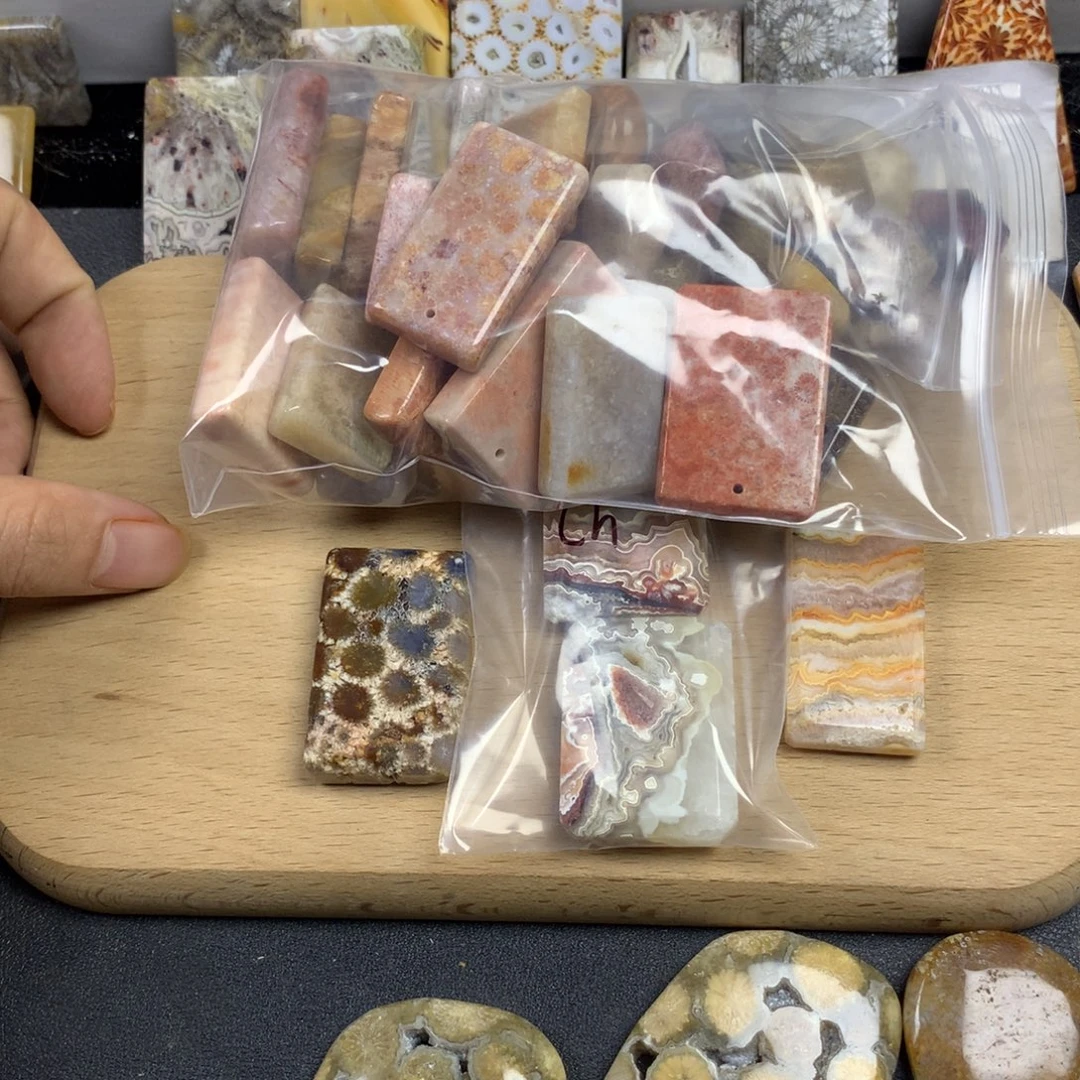 *****硅化珊瑚（珊瑚玉）未镶嵌五