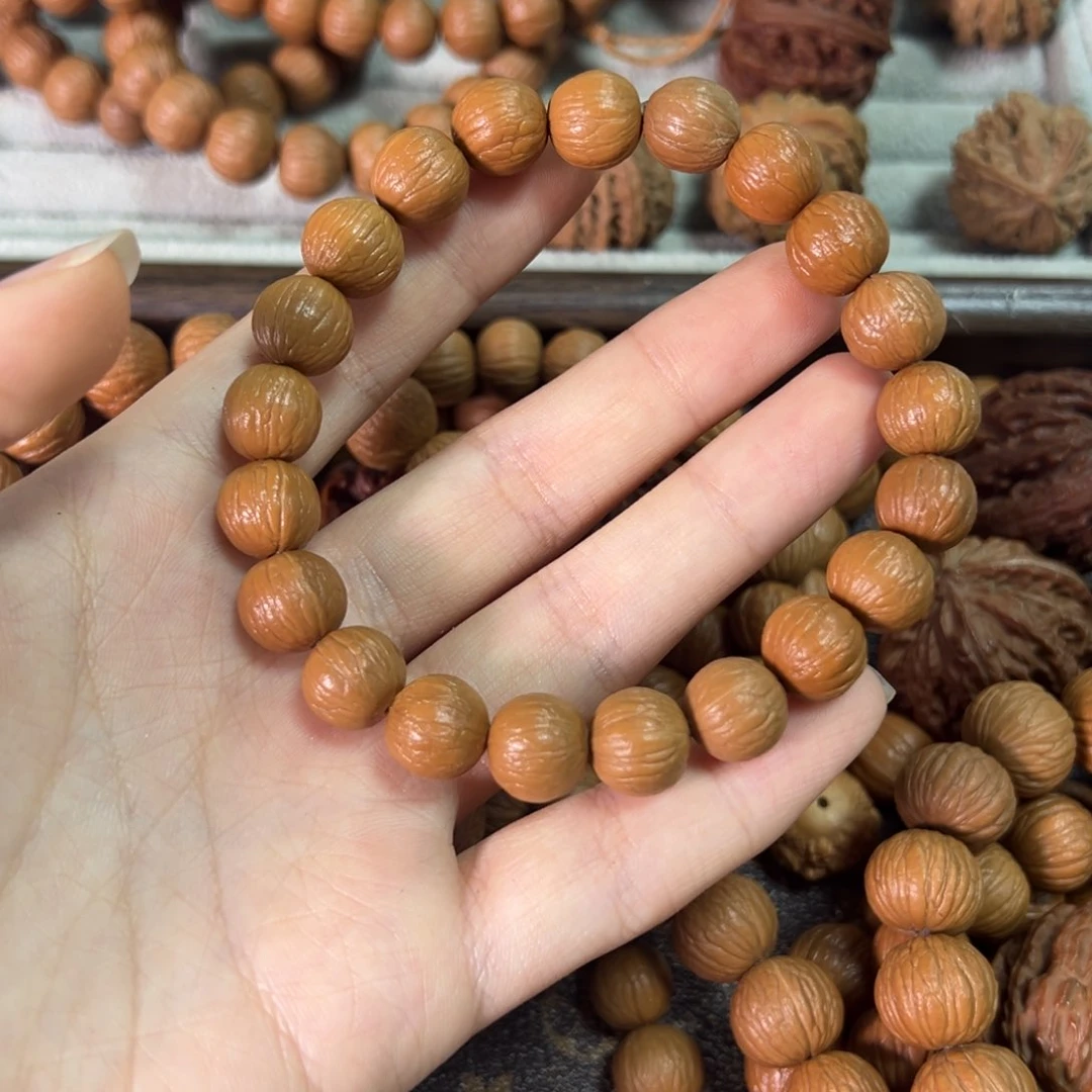 核桃手串/手链请****生微瑕聚宝盆