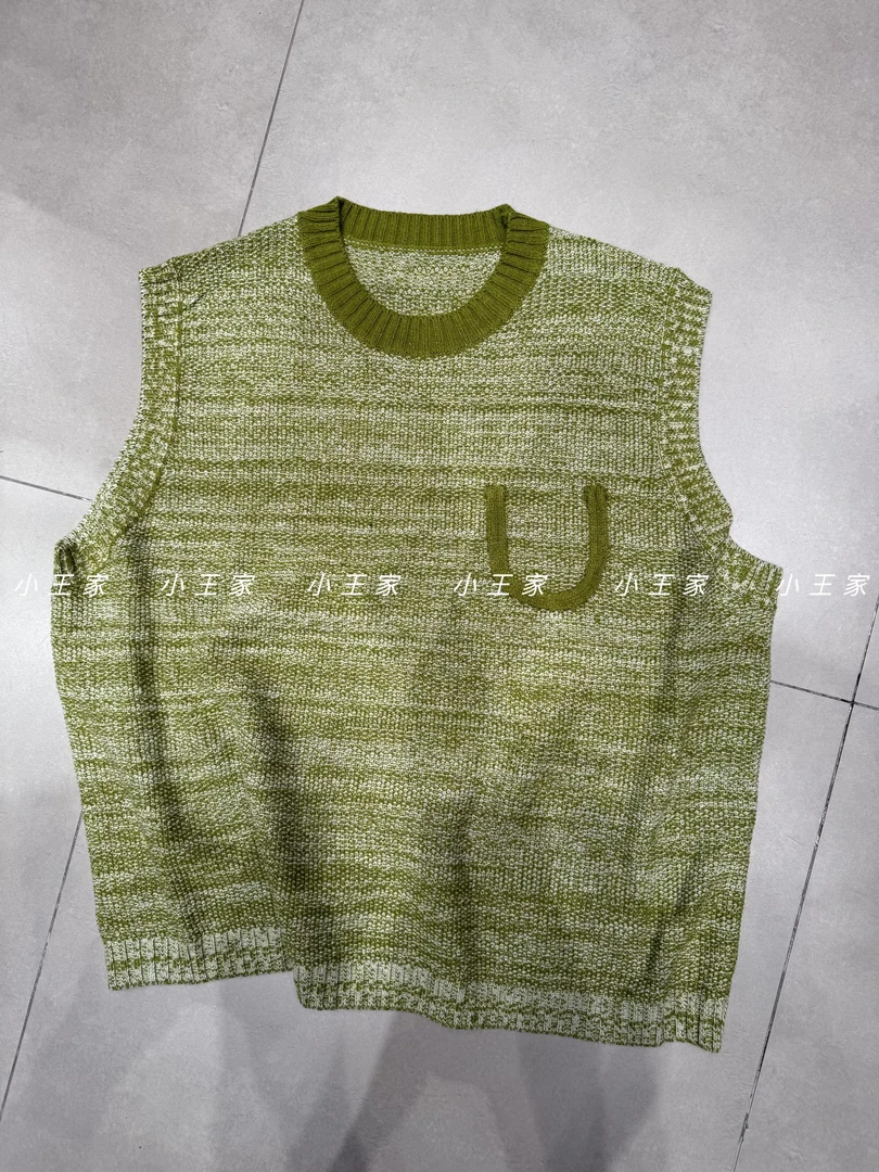 XW#19366#针织毛衣马甲 FL