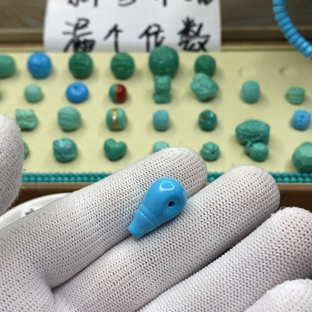 精品蓝色三通一个