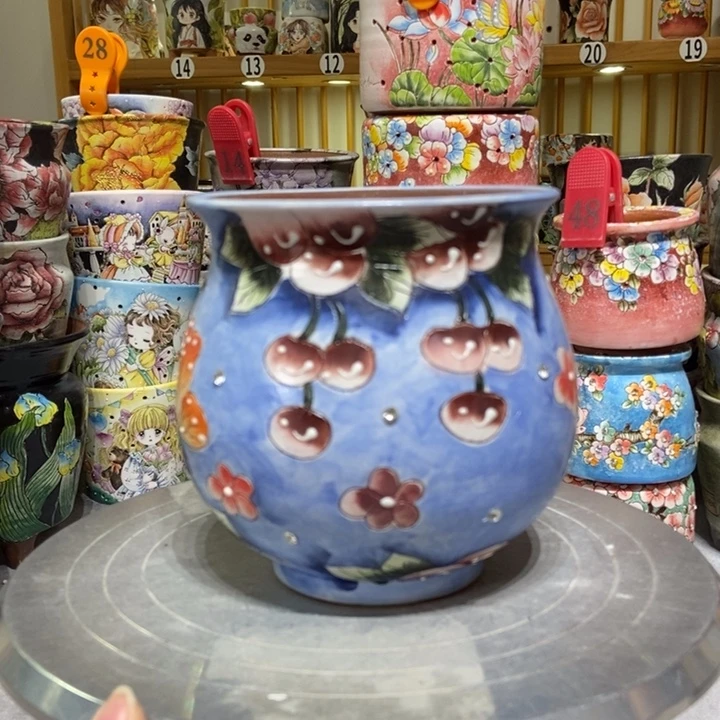 景德镇艺术手绘作品