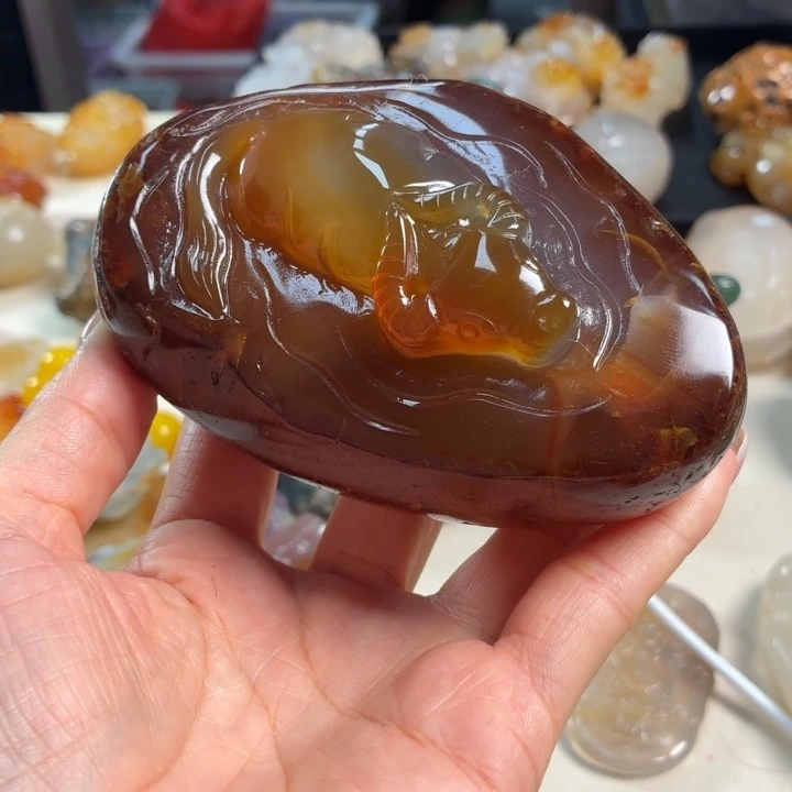 未镶嵌吊坠(不含链)玛瑙/玉髓
